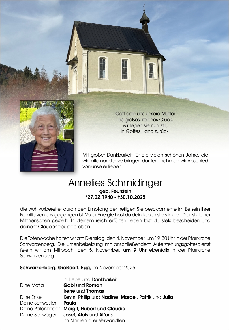 Annelies Schmidinger